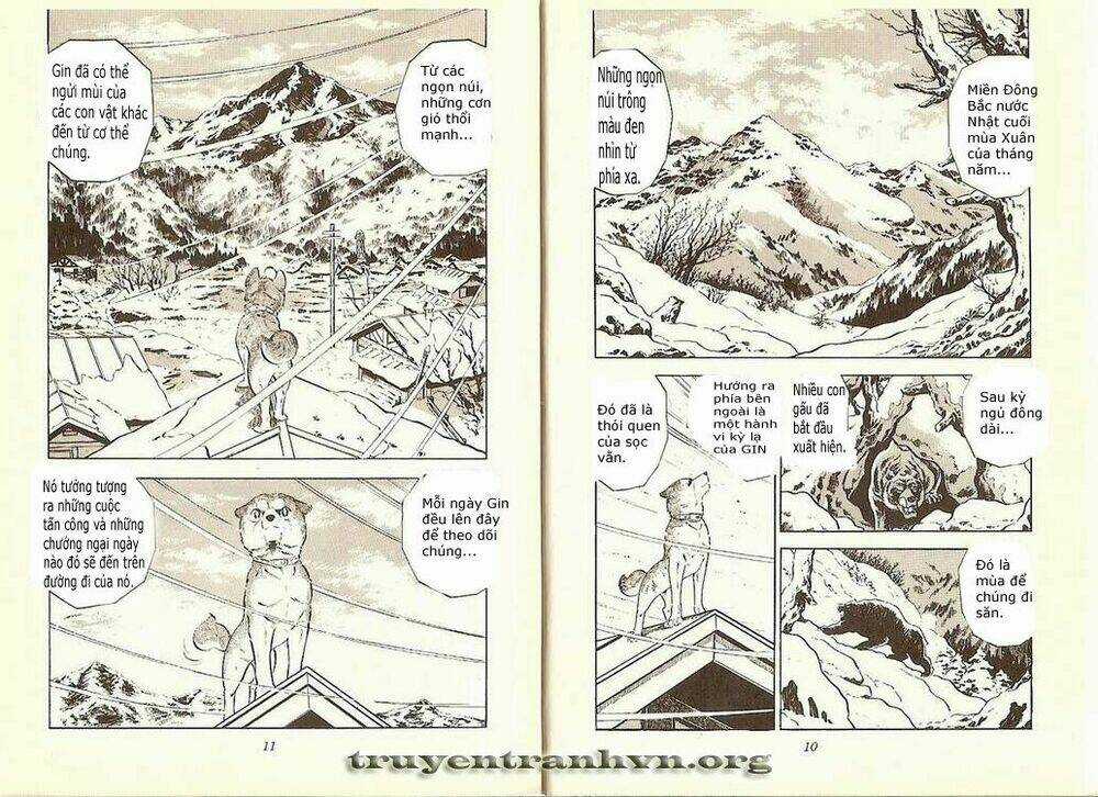 Chú Chó Có Nghĩa - Ginga Nagareboshi Gin Chapter 7 trang 2