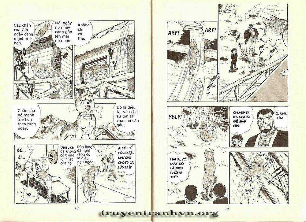 Chú Chó Có Nghĩa - Ginga Nagareboshi Gin Chapter 7 trang 3