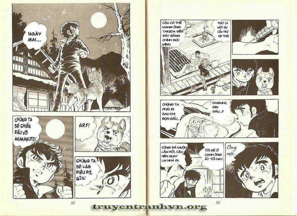 Chú Chó Có Nghĩa - Ginga Nagareboshi Gin Chapter 7 trang 8