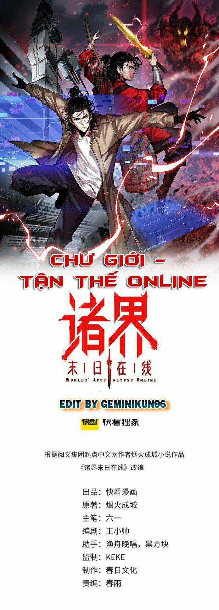 Chư Giới - Tận Thế Online Chapter 50 trang 0