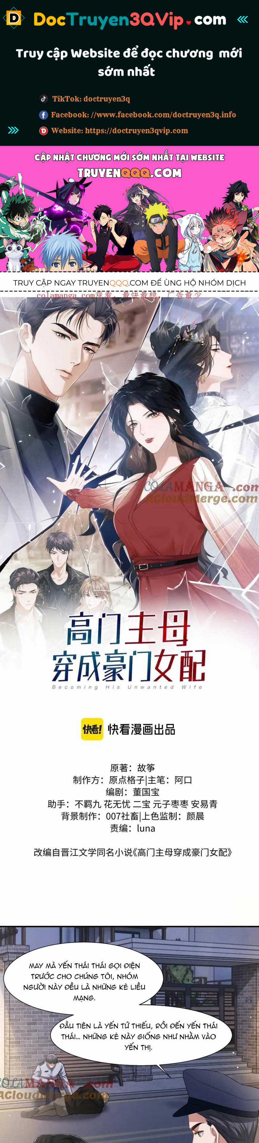 Chủ Mẫu Xuyên Không Tới Làm Phu Nhân Hào Môn Chapter 61 trang 1