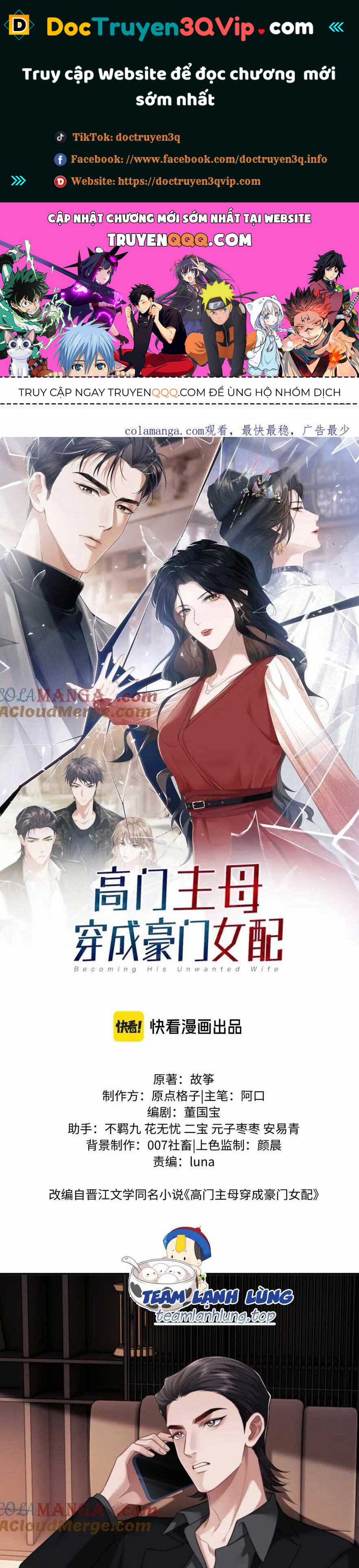 Chủ Mẫu Xuyên Không Tới Làm Phu Nhân Hào Môn Chapter 62 trang 1