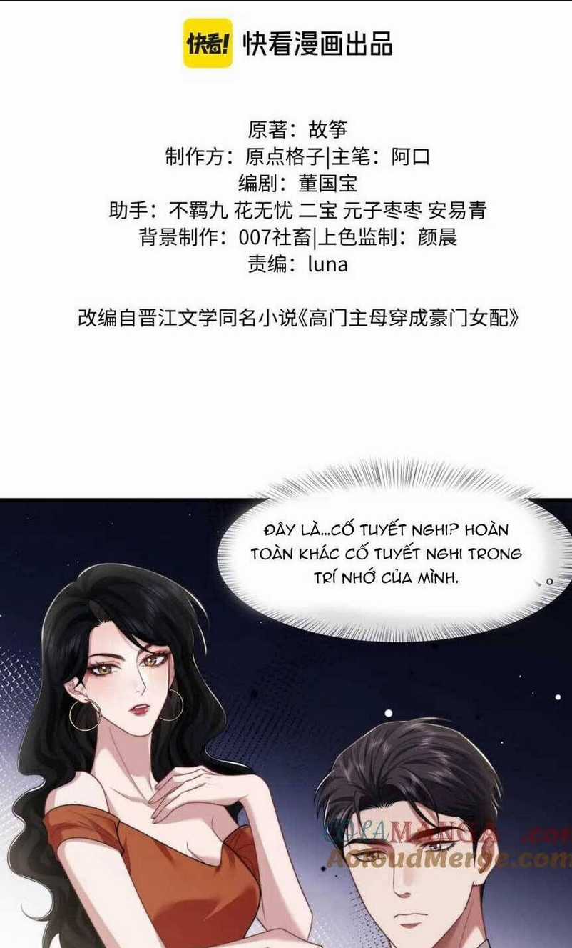 Chủ Mẫu Xuyên Không Tới Làm Phu Nhân Hào Môn Chapter 63 trang 1