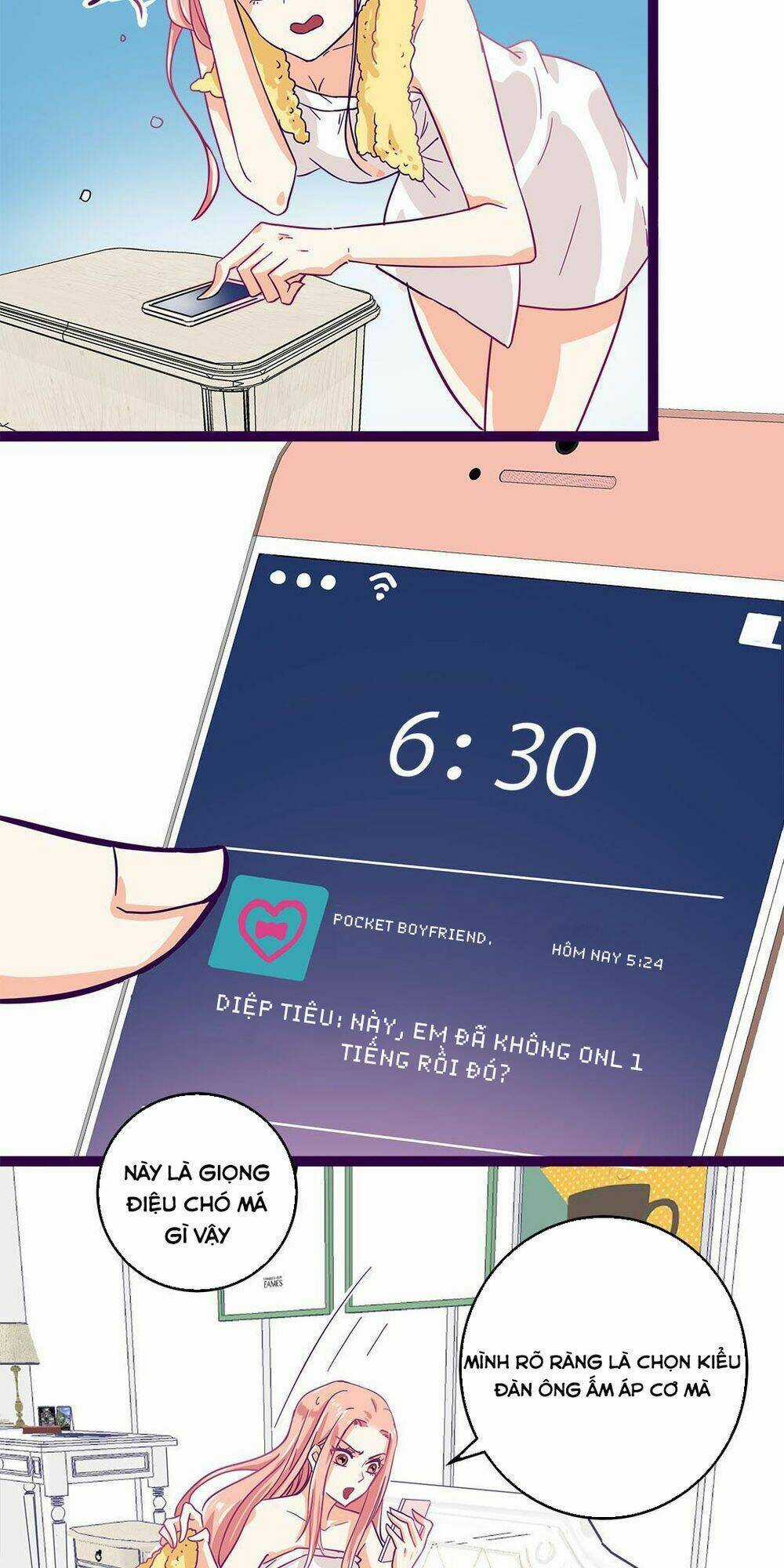 Chu Mi Nga! Bạn Trai Trong Game Thành Tinh Rồi Chapter 1 trang 8