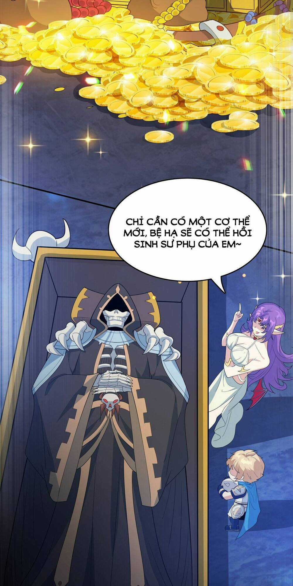 Chủ Nhân Quá Mạnh Nhưng Nhút Nhát Chapter 21 trang 34