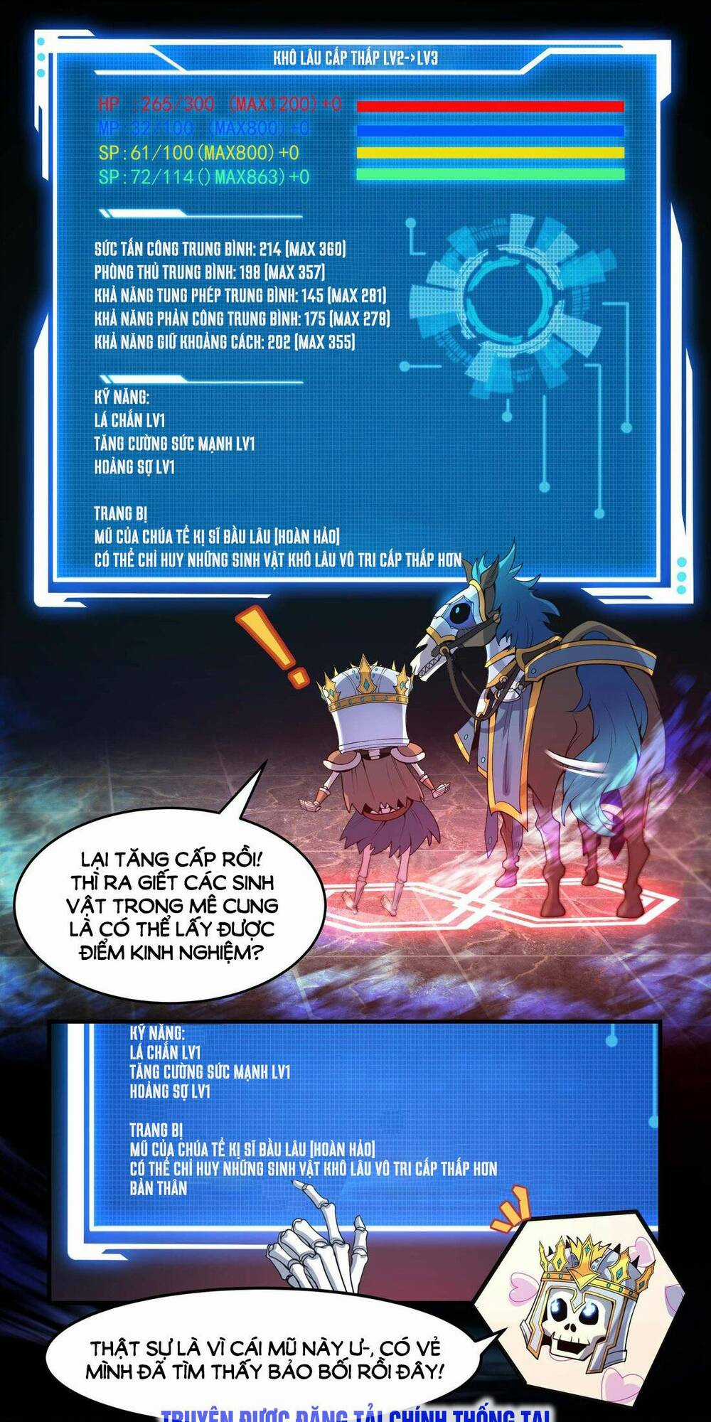 Chủ Nhân Quá Mạnh Nhưng Nhút Nhát Chapter 3 trang 9