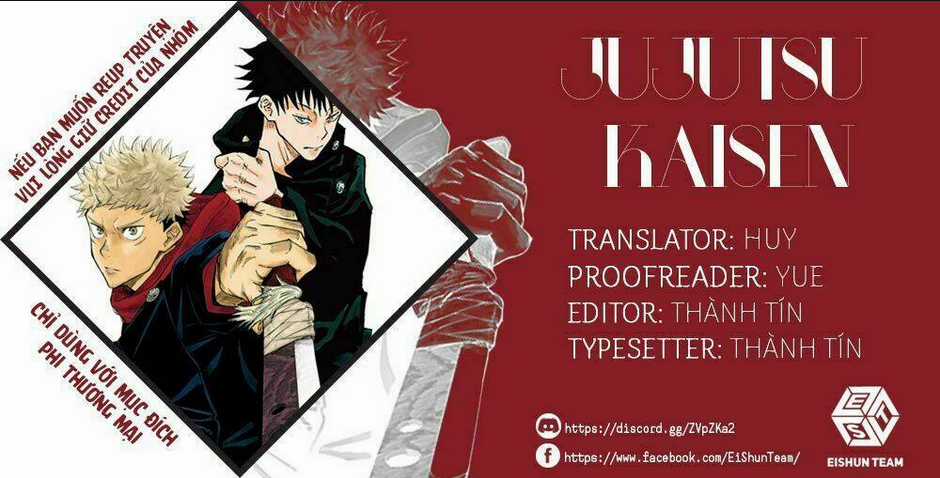 Chú Thuật Hồi Chiến Chapter 16 trang 1