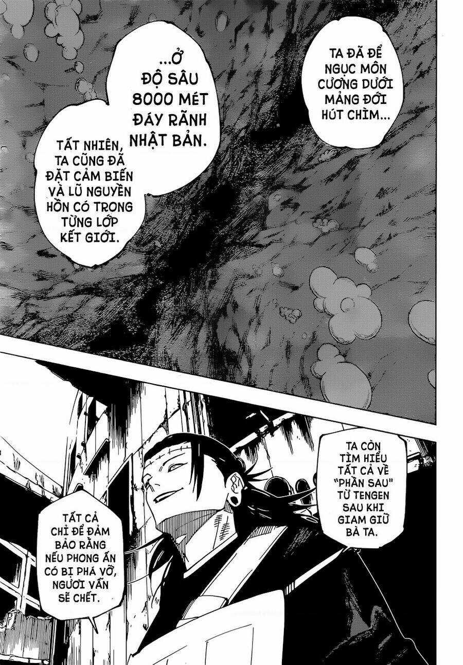 Chú Thuật Hồi Chiến Chapter 221 trang 9