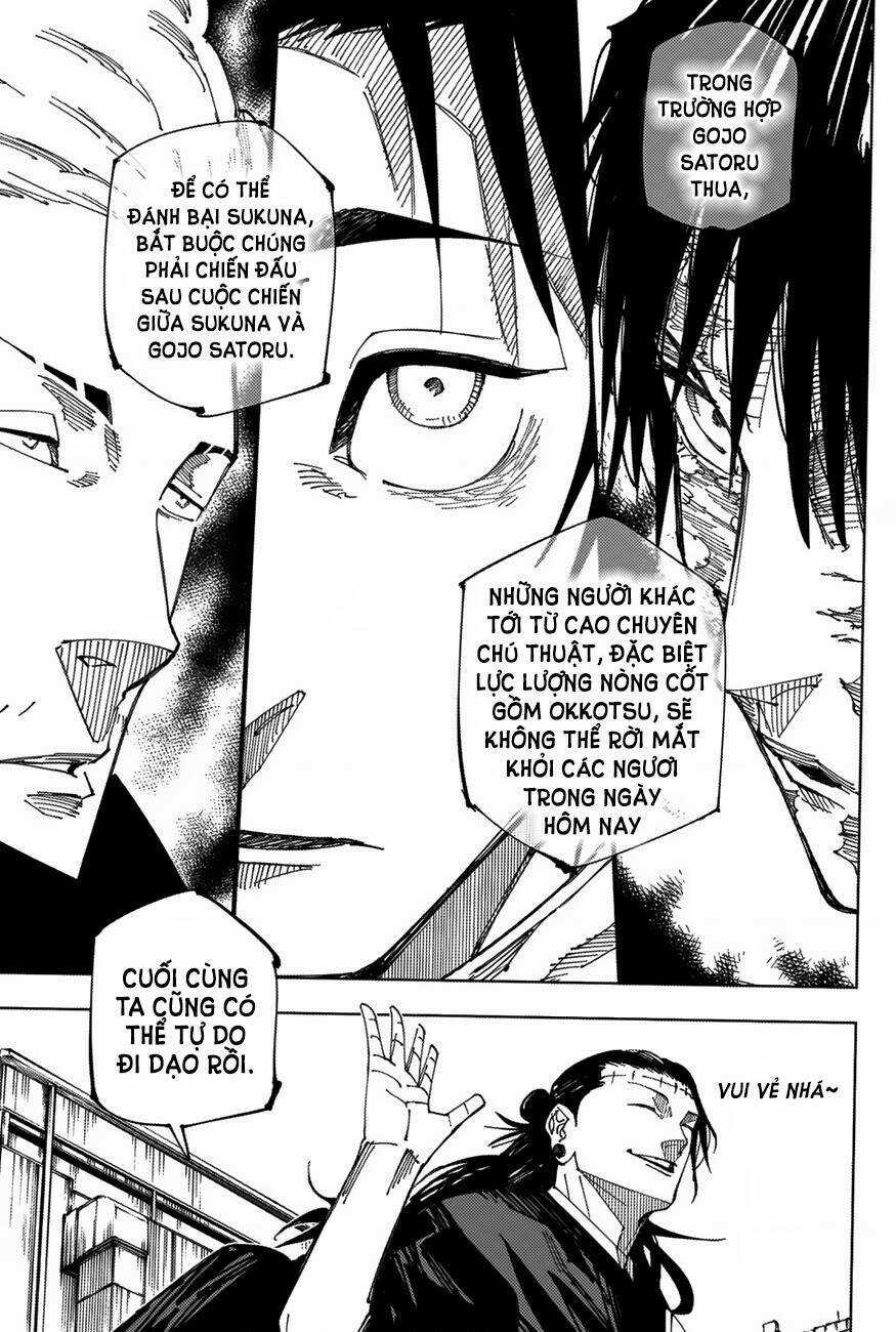 Chú Thuật Hồi Chiến Chapter 222 trang 13