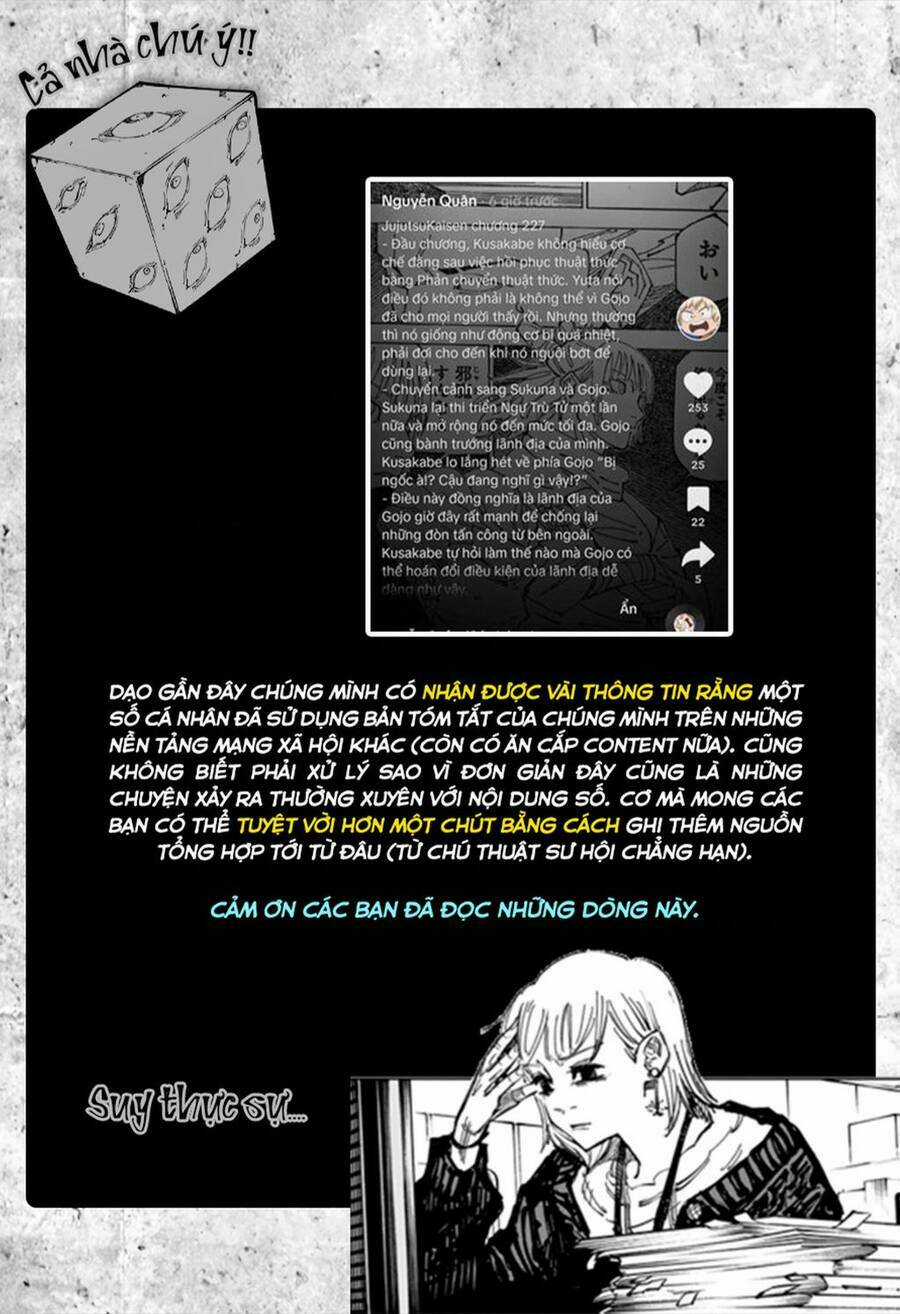 Chú Thuật Hồi Chiến Chapter 227 trang 24