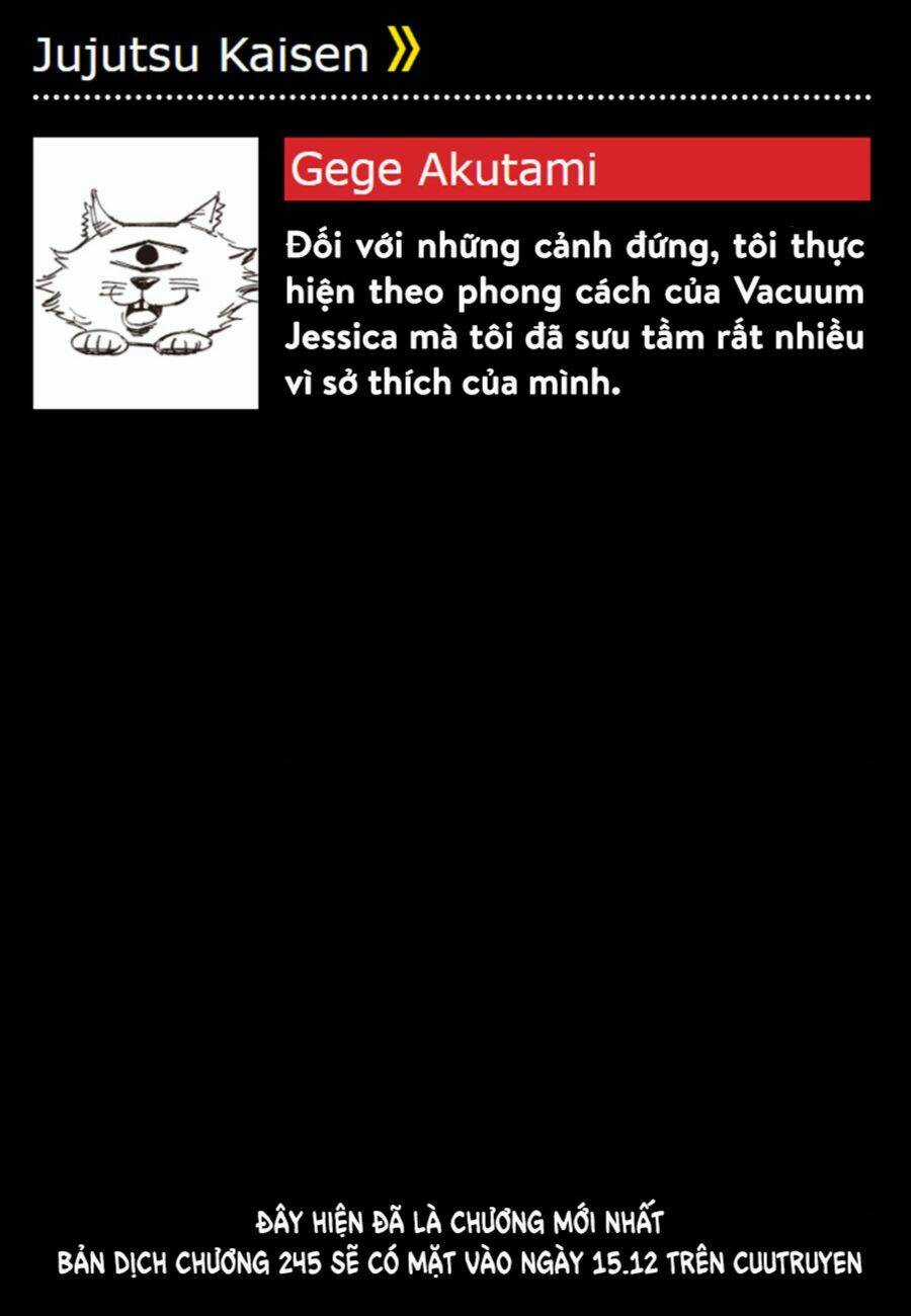 Chú Thuật Hồi Chiến Chapter 244 trang 22