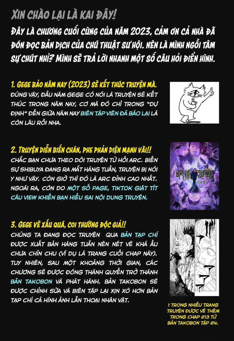 Chú Thuật Hồi Chiến Chapter 247 trang 20