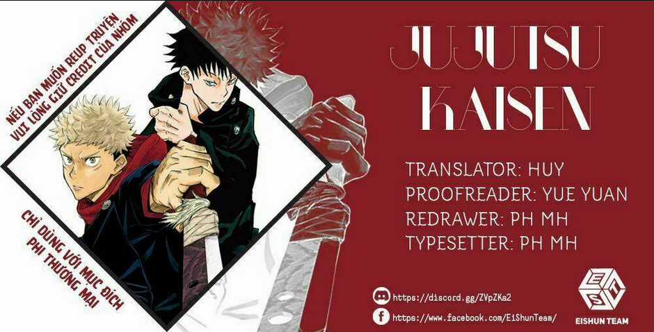 Chú Thuật Hồi Chiến Chapter 40 trang 1