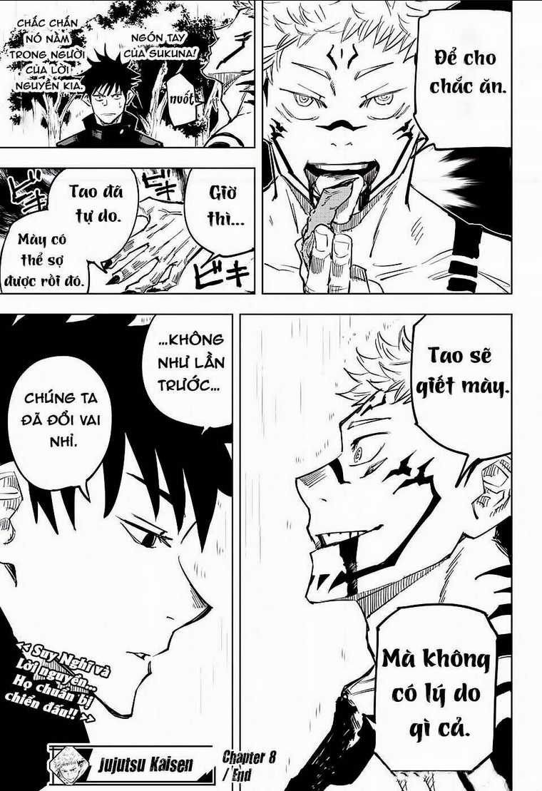 Chú Thuật Hồi Chiến Chapter 8 trang 20