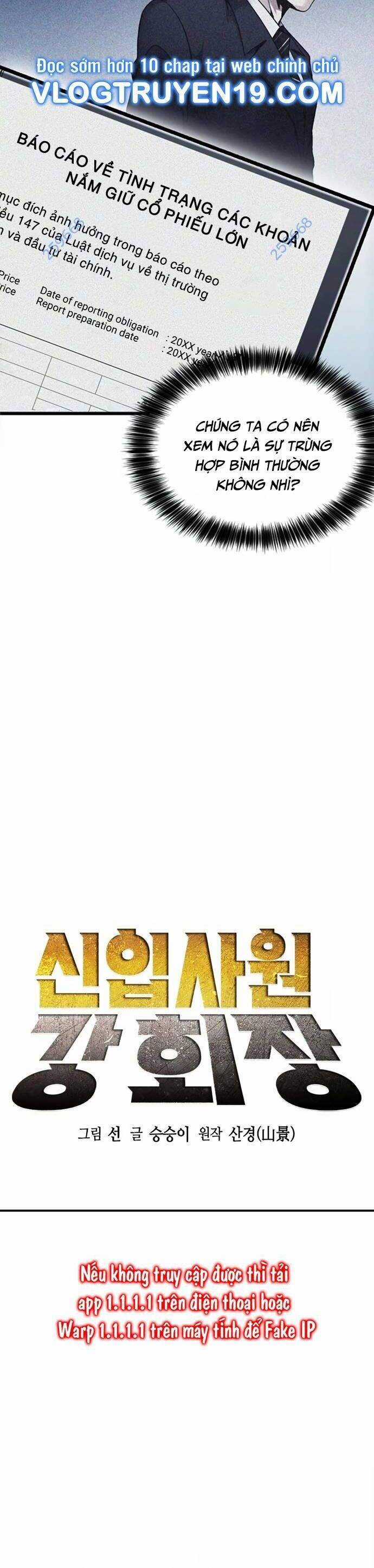 Chủ Tịch Kang: Người Mới Đến Chapter 23 trang 11