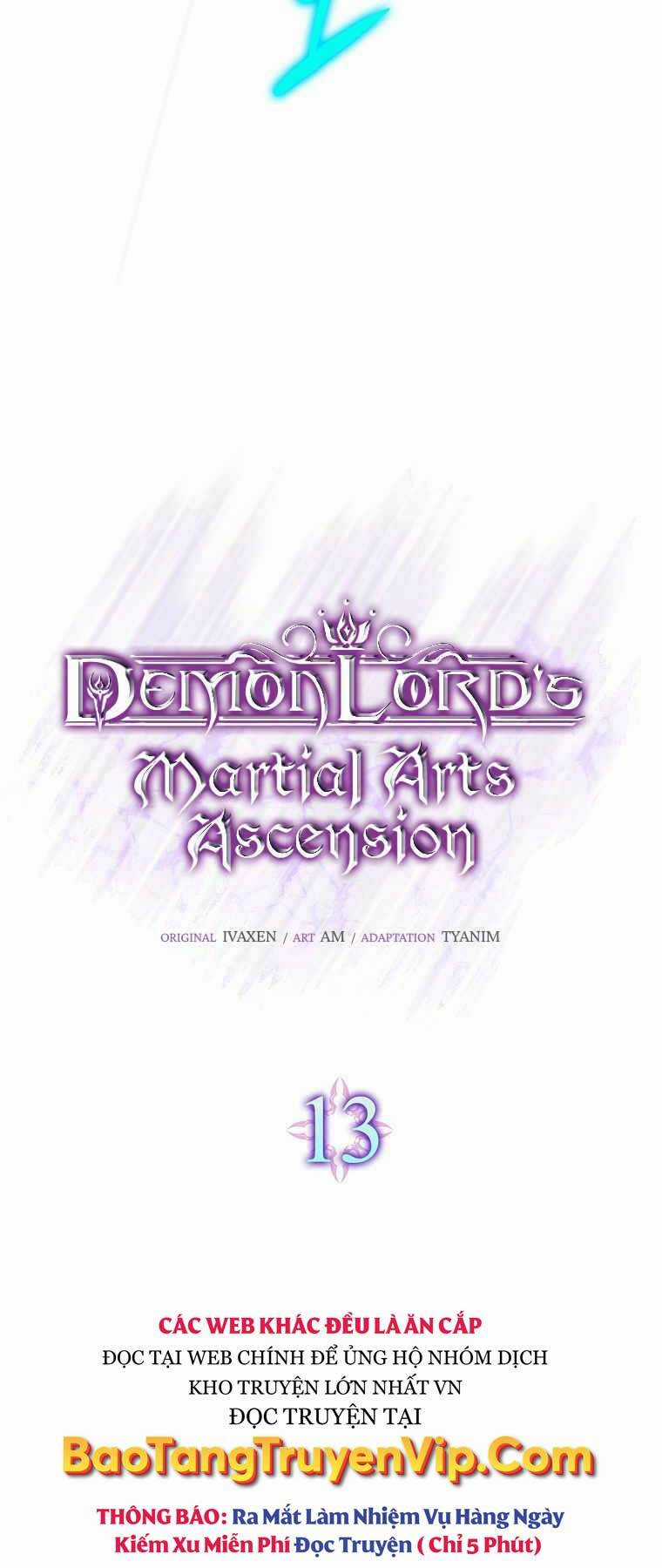 Chúa Quỷ Tăng Cấp Bằng Võ Thuật Chapter 13 trang 29