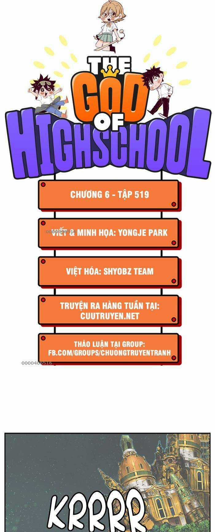 Chúa Tể Học Đường Chapter 519 trang 1