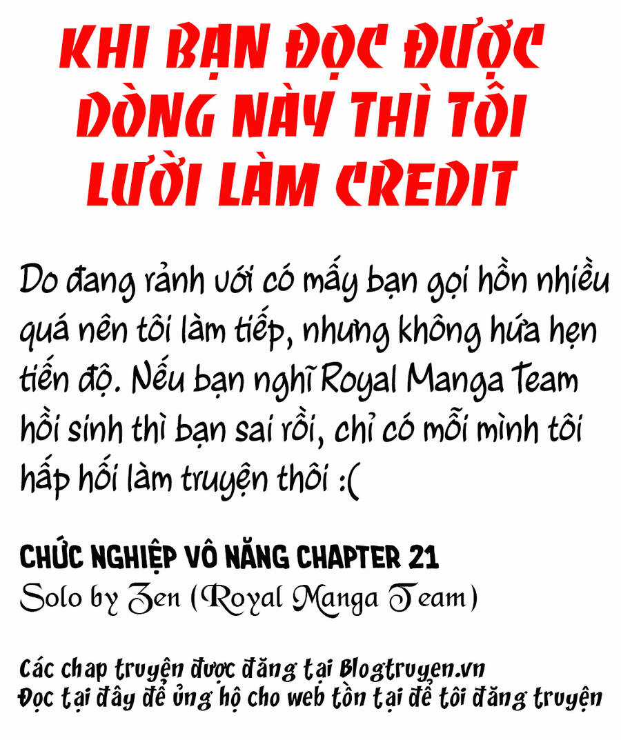 Chức Nghiệp Vô Năng Chapter 21 trang 2