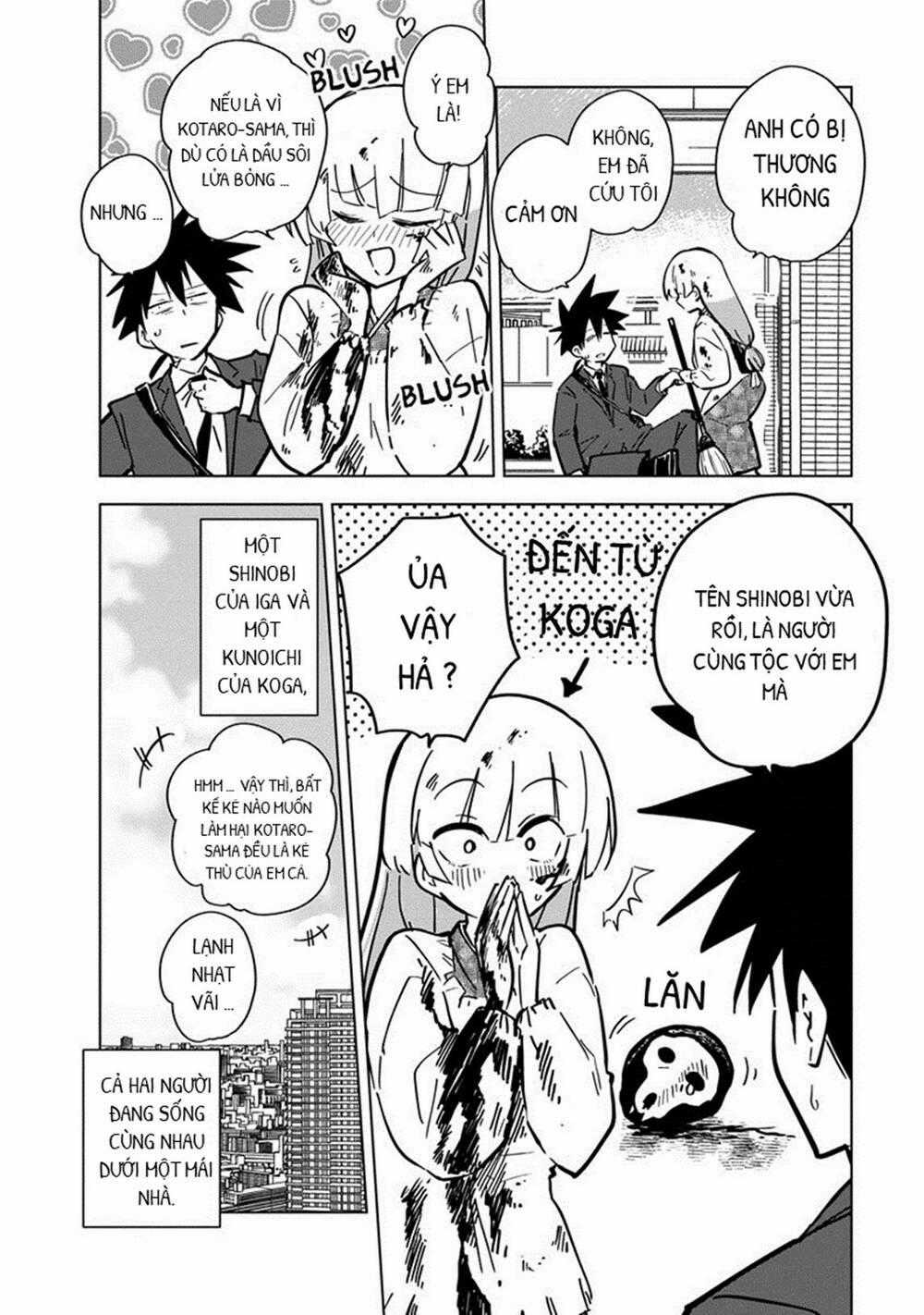 Chung Mái Nhà Với Một Kunoichi Chapter 1 trang 4