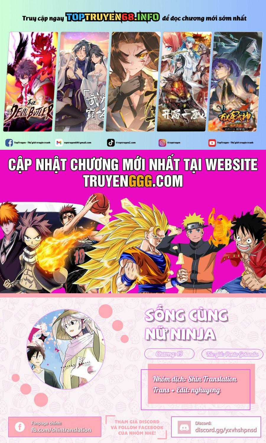 Chung Mái Nhà Với Một Kunoichi Chapter 19 trang 1