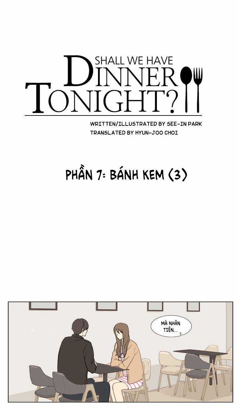 Chúng Ta Ăn Tối Cùng Nhau Nhé? Chapter 7 trang 2