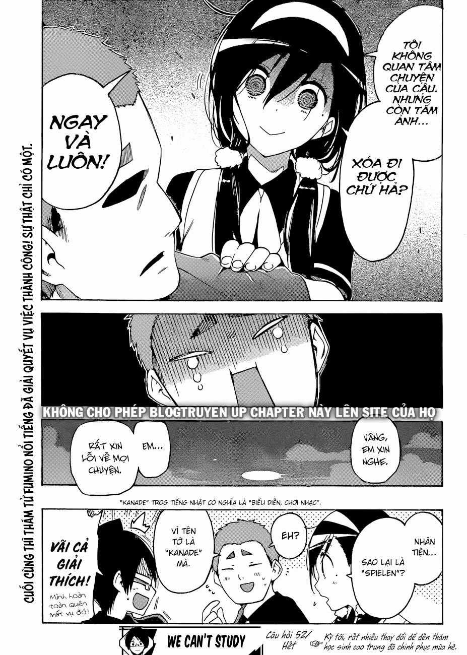 Chúng Ta Không Thể Học Chương 52 trang 22