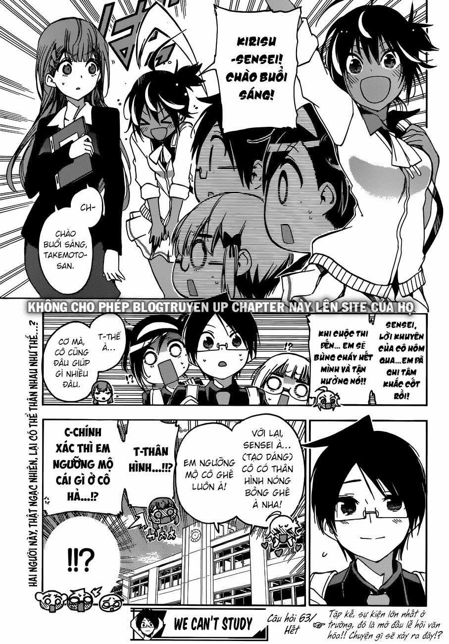 Chúng Ta Không Thể Học Chương 63 trang 22