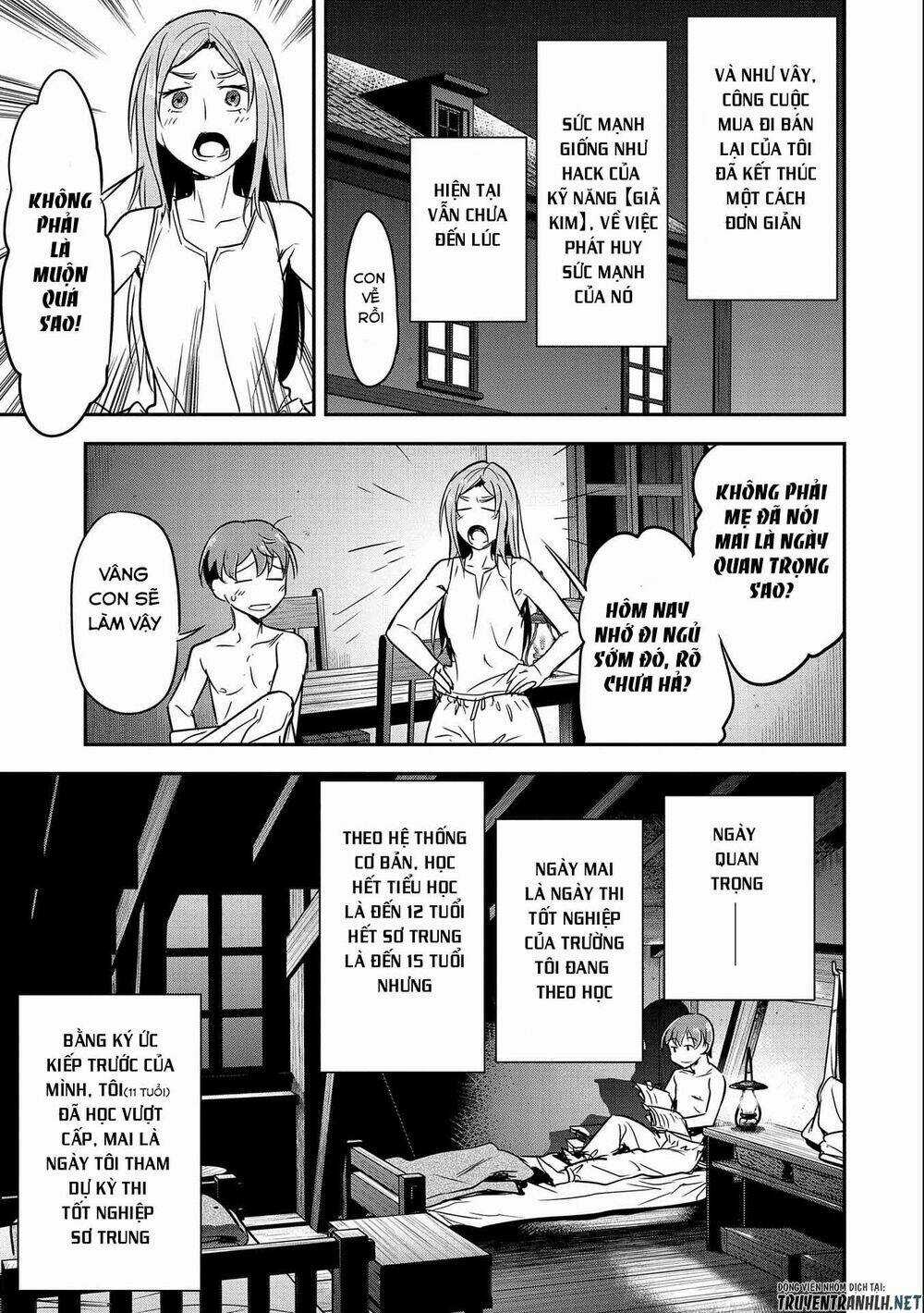 Chunin A Wa Akuyaku Reijou O Doushite Mo Sukuitai Chapter 4 trang 9