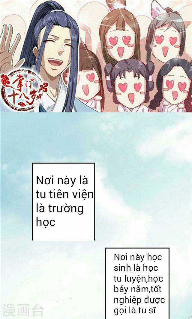 Chưởng Môn Mười Tám Tuổi Chapter 25 trang 3