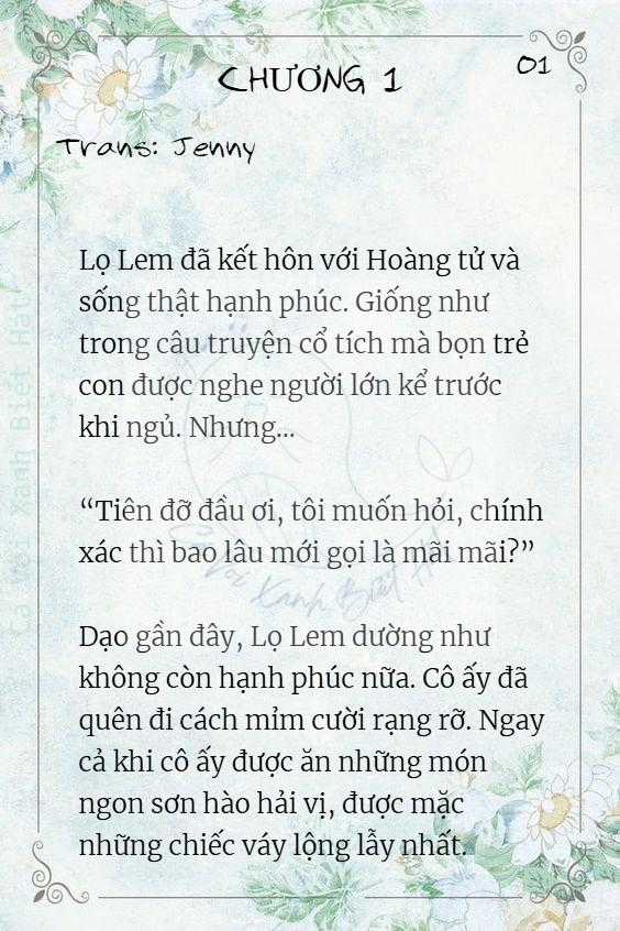 Chuột Đồng Và Lọ Lem Chạy Trốn Khỏi Câu Truyện Cổ Tích Chapter 1 trang 2