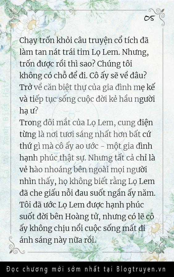 Chuột Đồng Và Lọ Lem Chạy Trốn Khỏi Câu Truyện Cổ Tích Chapter 1 trang 6