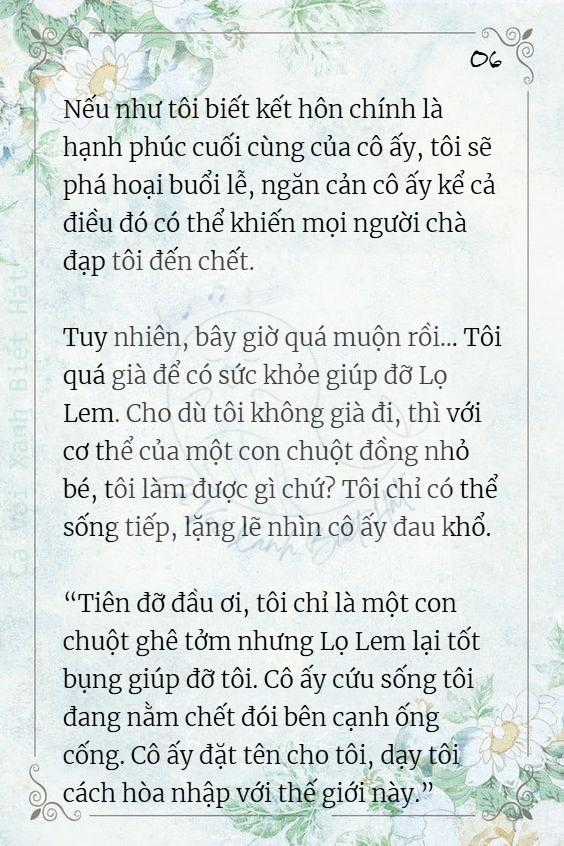 Chuột Đồng Và Lọ Lem Chạy Trốn Khỏi Câu Truyện Cổ Tích Chapter 1 trang 7