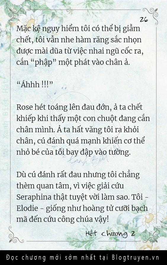 Chuột Đồng Và Lọ Lem Chạy Trốn Khỏi Câu Truyện Cổ Tích Chapter 2 trang 13