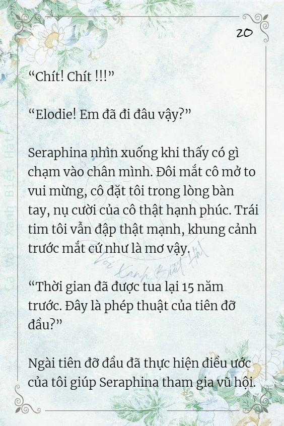 Chuột Đồng Và Lọ Lem Chạy Trốn Khỏi Câu Truyện Cổ Tích Chapter 2 trang 7