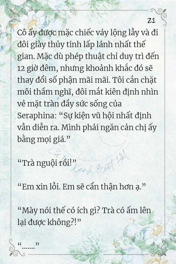 Chuột Đồng Và Lọ Lem Chạy Trốn Khỏi Câu Truyện Cổ Tích Chapter 2 trang 8