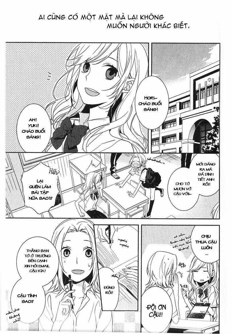 Chuyện Của Hori Và Miyamura Chapter 1 trang 3
