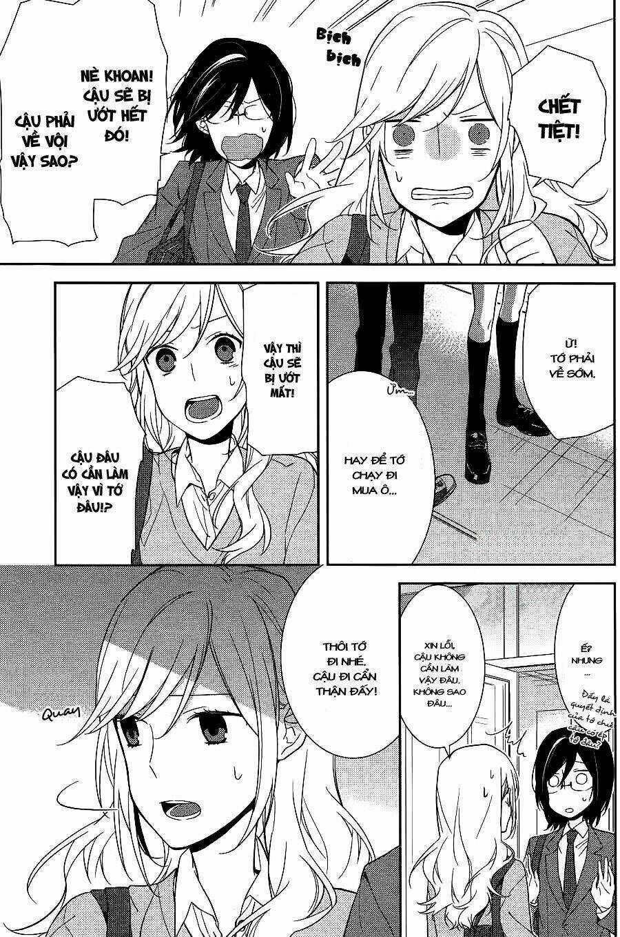 Chuyện Của Hori Và Miyamura Chapter 11 trang 17