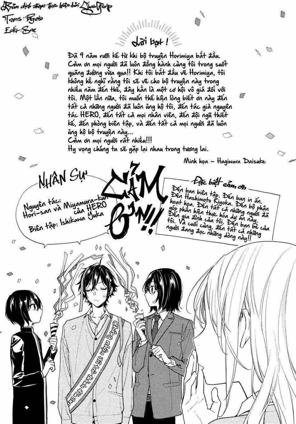 Chuyện Của Hori Và Miyamura Chapter 122.5 trang 5