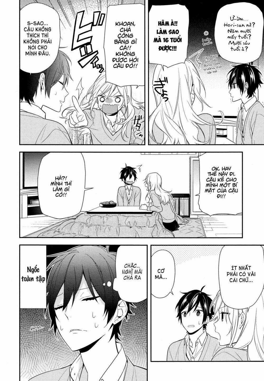 Chuyện Của Hori Và Miyamura Chapter 62 trang 10