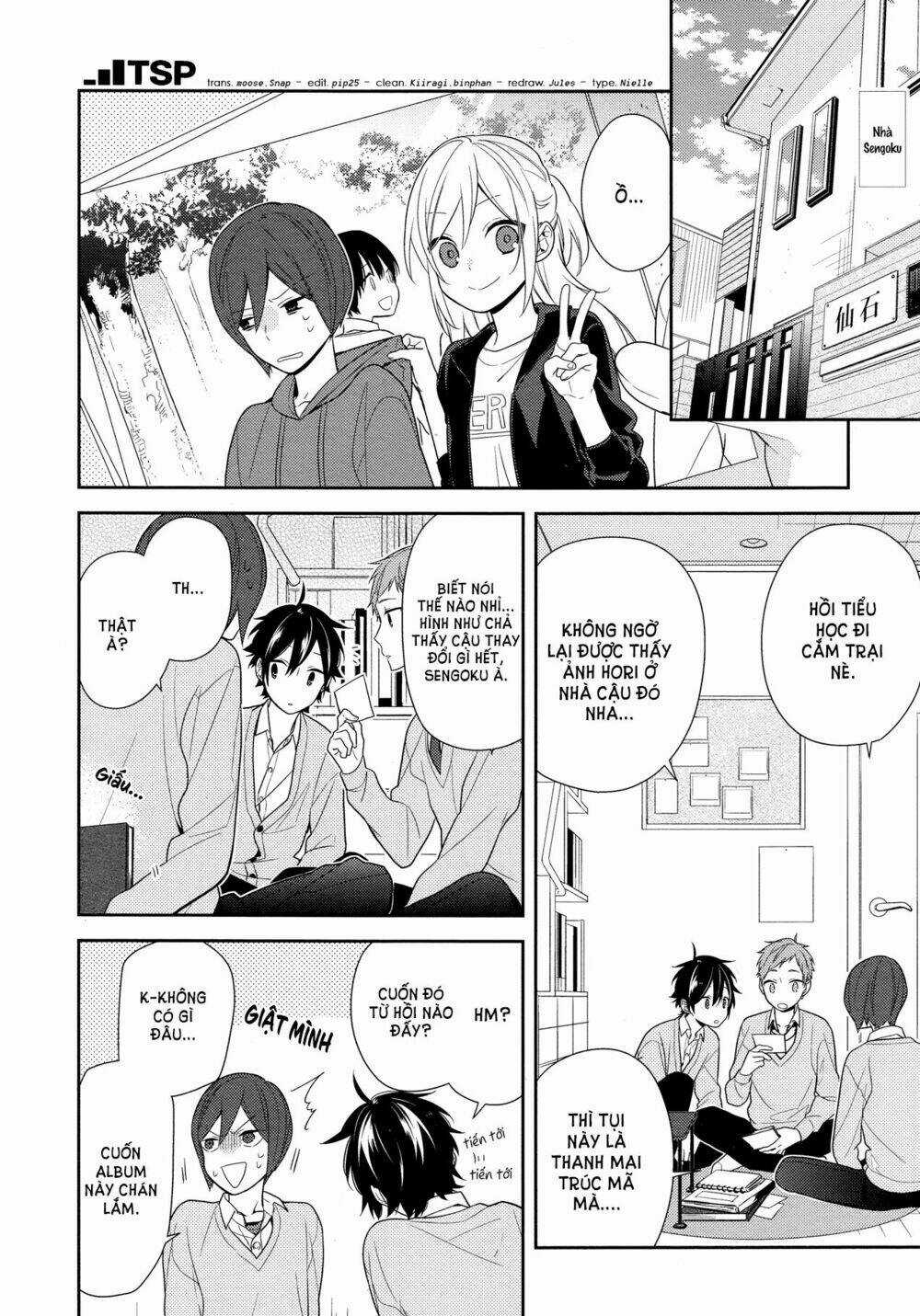 Chuyện Của Hori Và Miyamura Chapter 62 trang 2