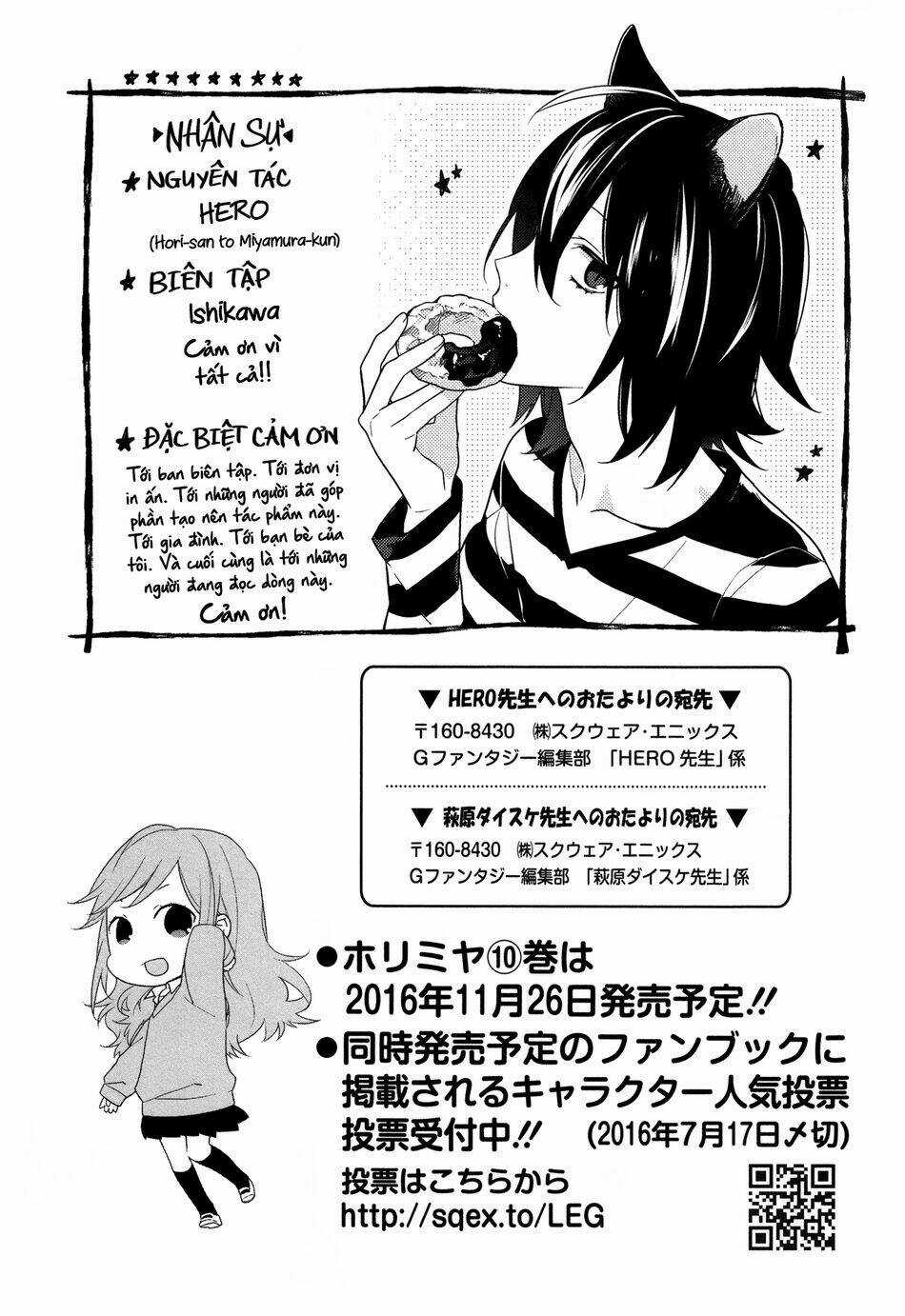 Chuyện Của Hori Và Miyamura Chapter 63.5 trang 6