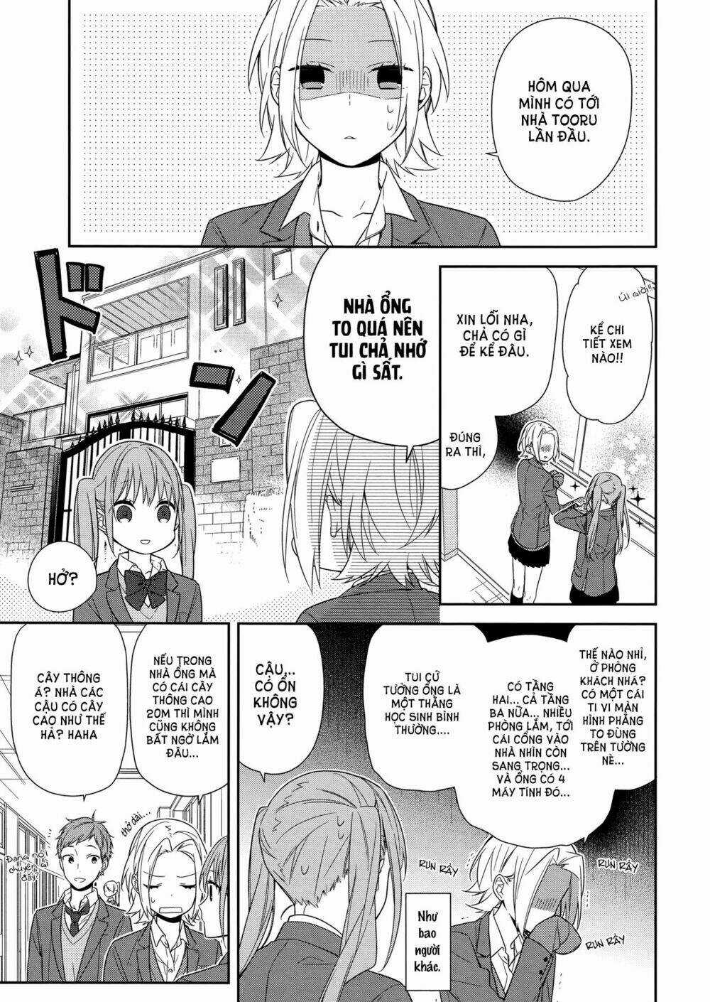 Chuyện Của Hori Và Miyamura Chapter 63 trang 3