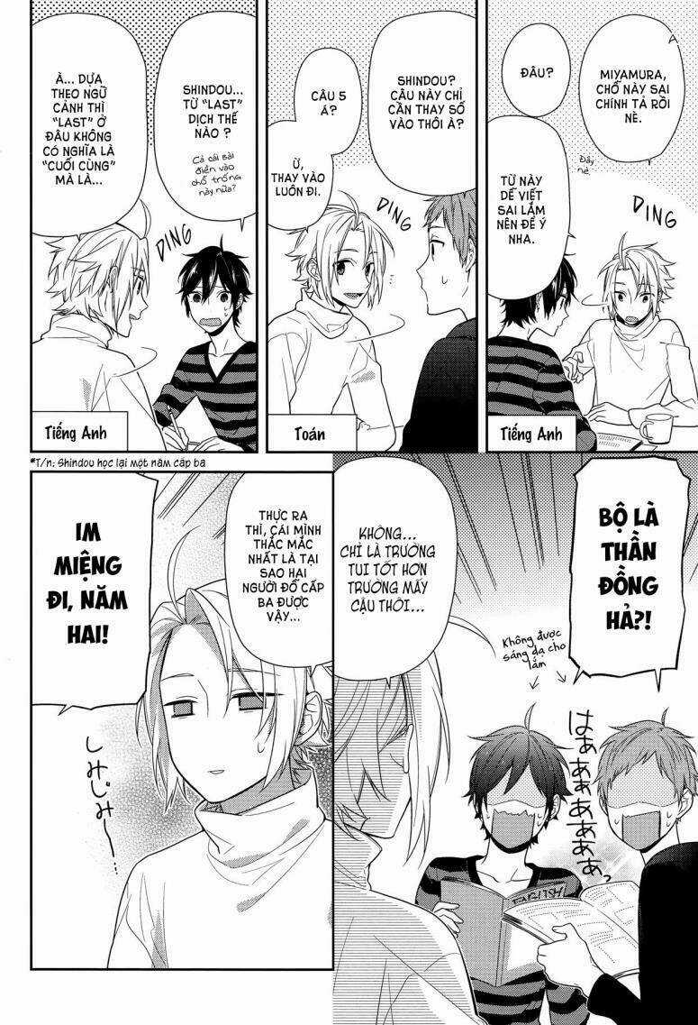 Chuyện Của Hori Và Miyamura Chapter 64 trang 4