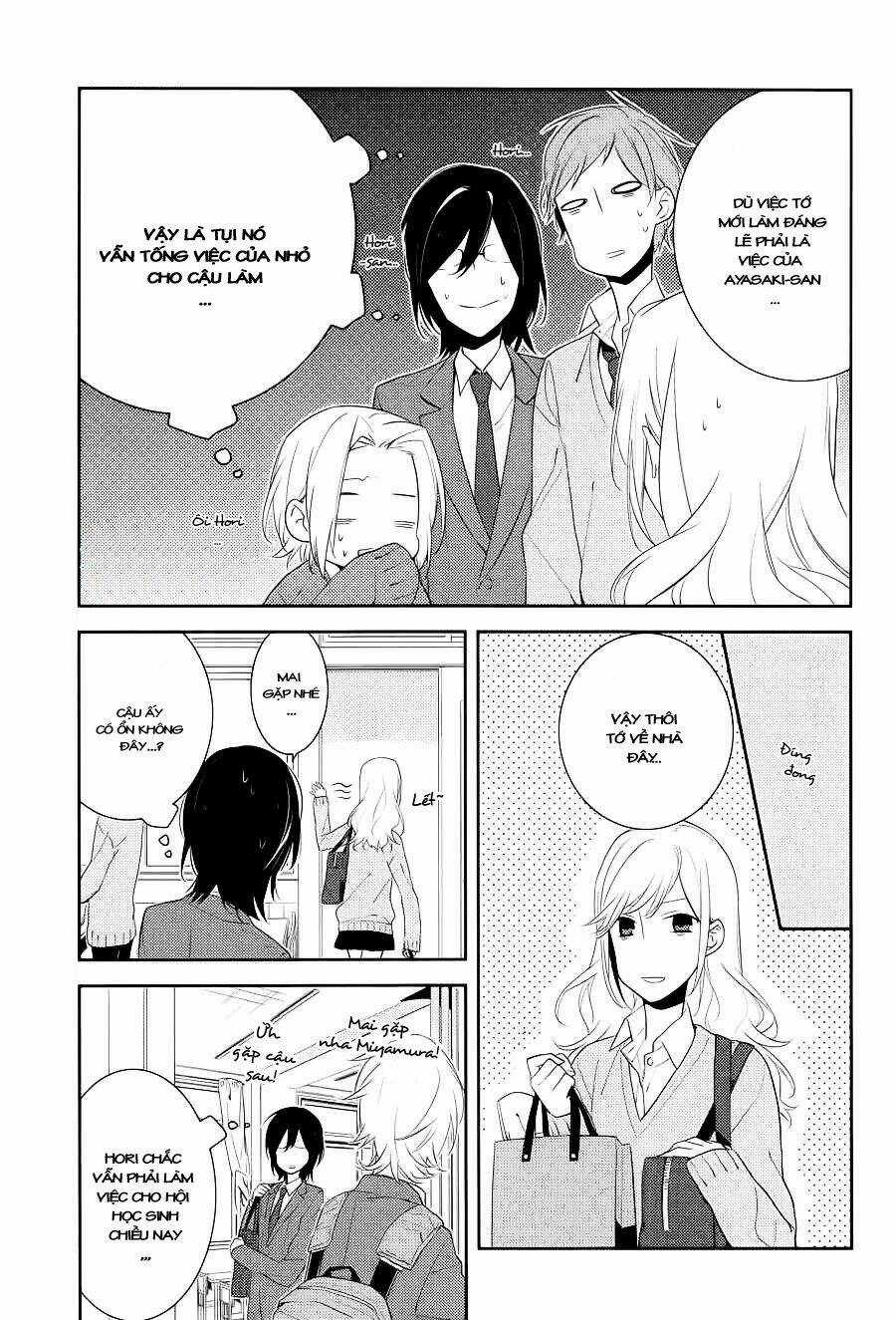 Chuyện Của Hori Và Miyamura Chapter 7 trang 9