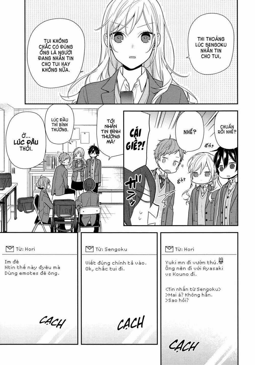 Chuyện Của Hori Và Miyamura Chapter 83 trang 3