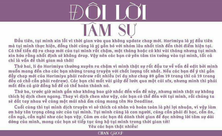 Chuyện Của Hori Và Miyamura Chapter 88 trang 2