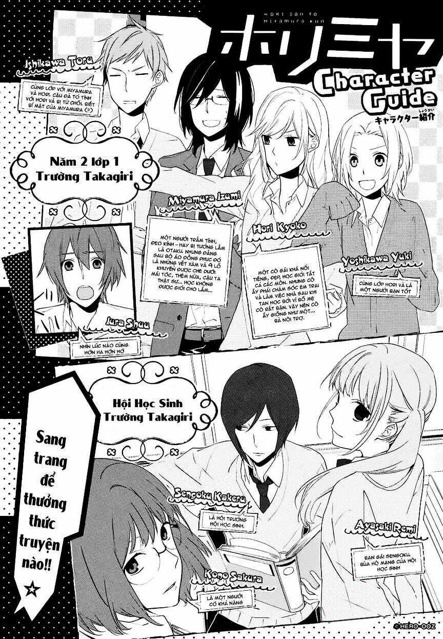 Chuyện Của Hori Và Miyamura Chapter 9 trang 3