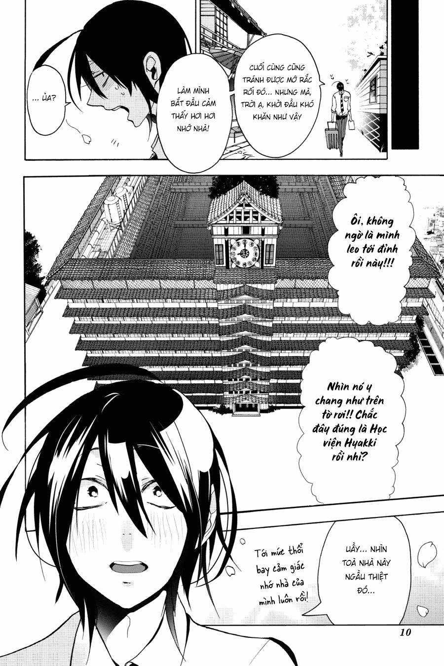 Chuyện Hằng Ngày Ở Học Viện Yêu Quái Chapter 1 trang 11