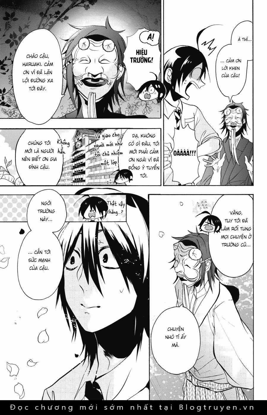 Chuyện Hằng Ngày Ở Học Viện Yêu Quái Chapter 1 trang 12