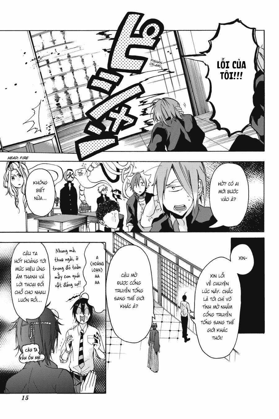 Chuyện Hằng Ngày Ở Học Viện Yêu Quái Chapter 1 trang 16